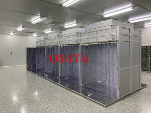 Tủ quần áo phòng sạch khung nhôm định hình và aluminum