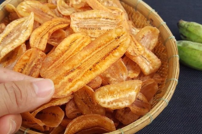 Chuối sấy giòn