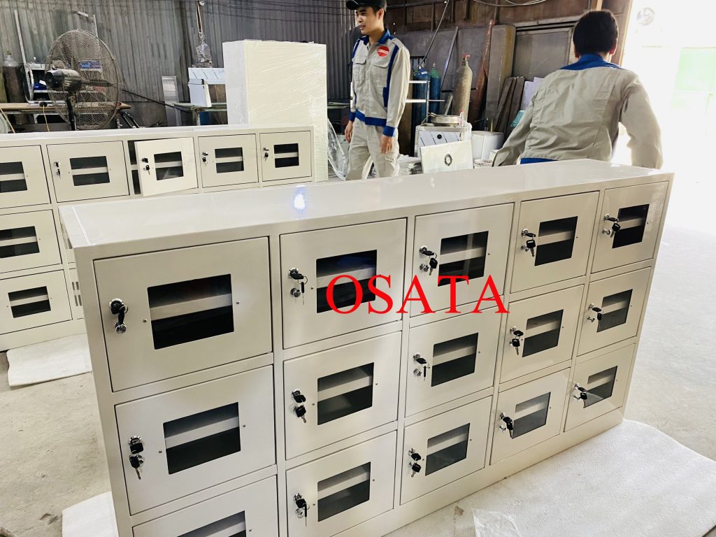 Gia công tủ thép sơn tĩnh điện