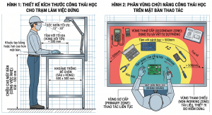 Công thái học trong thiết kế Bàn thao tác công nghiệp